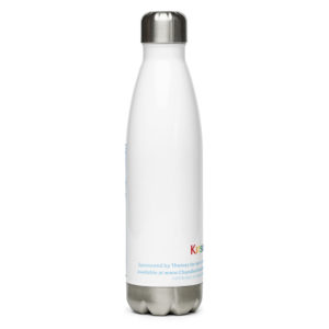 Kitsune - Tiny Planet Water Bottle Designed by Dorothea Mordan. Sold by Chandler Designs