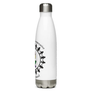 Circle of Life - Tiny Planet Water Bottle Designed by Dorothea Mordan. Sold by Chandler Designs